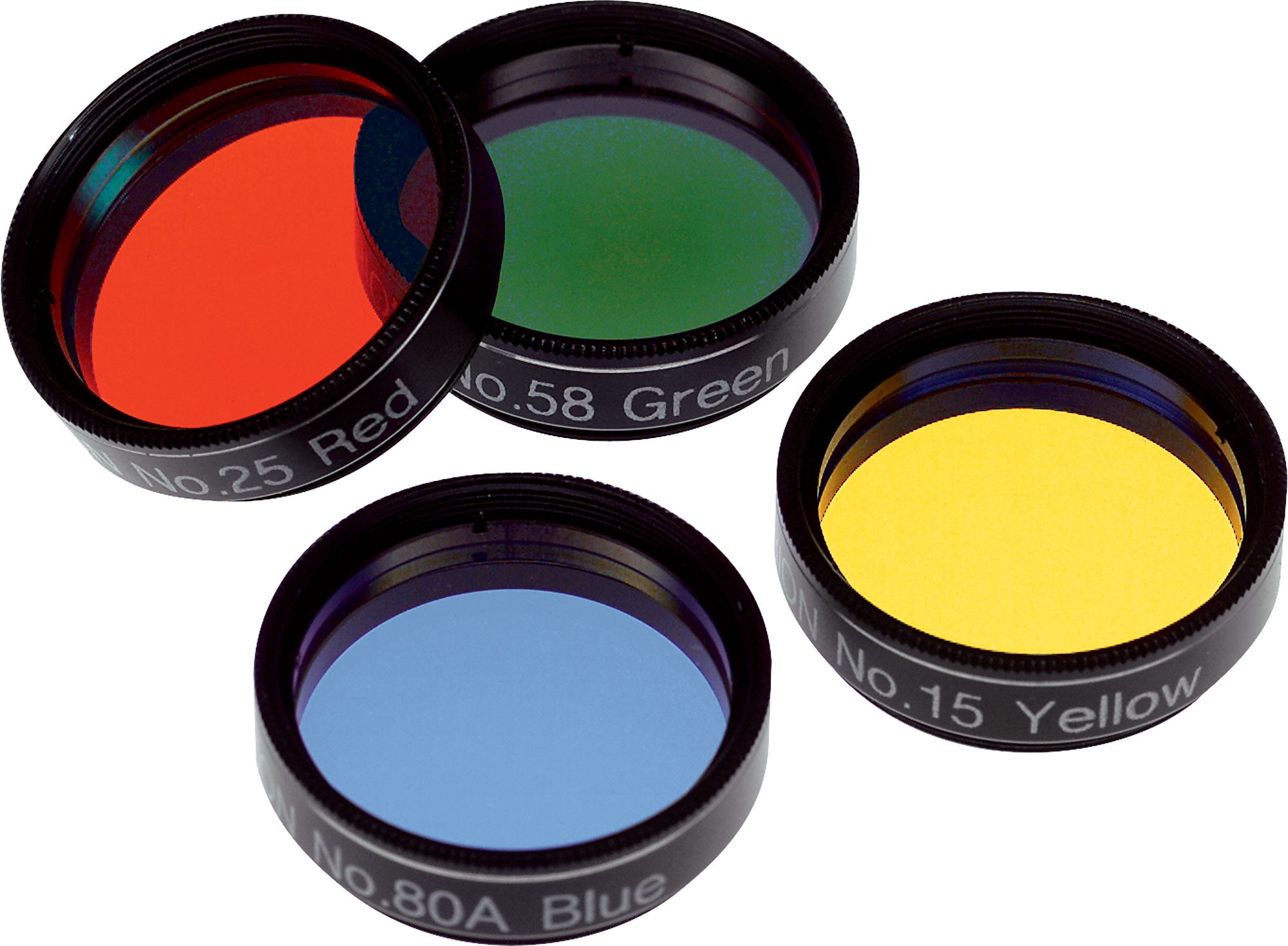 1.25-inch Orion Basic Set of Four Color Filters