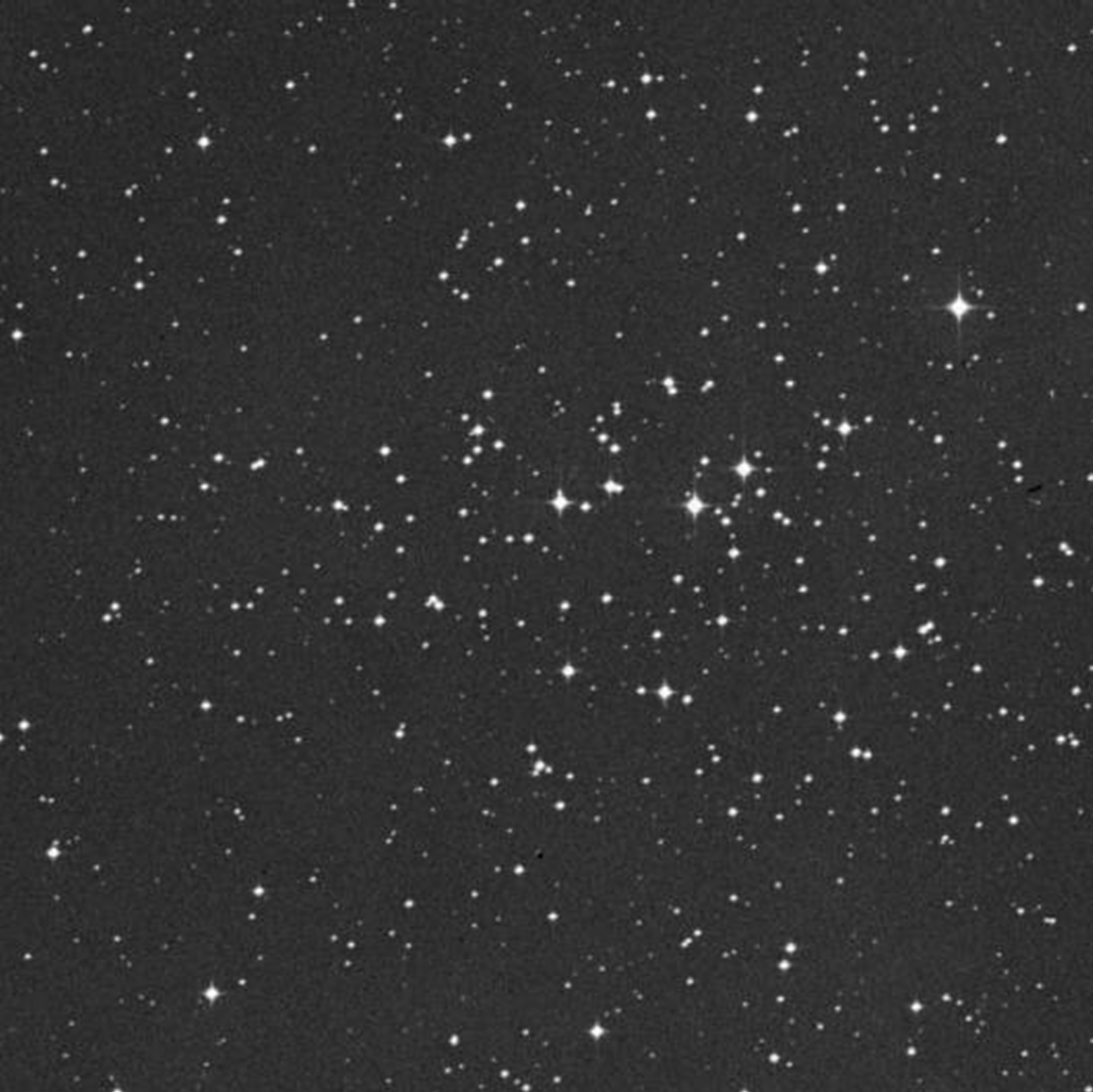 NGC 2112 - Palomar Observatory, Courtesy of Caltech